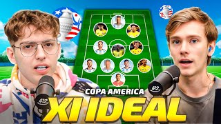 EL 11 IDEAL DE LA COPA AMERICA 2024  MUCHO MEJOR QUE CONMEBOL [upl. by Philina]