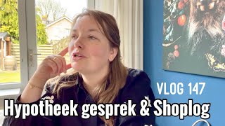 Boodschappen Shoplog Gesprek hypotheek adviseur amp Lente aankopen 🌺 🛍️ Gwoonbysandra  Vlog 147 [upl. by Lirrad]