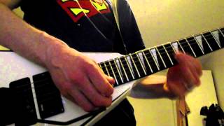 Sinergy  Razorblade Salvation Solo Guitar Cover [upl. by Llyrpa]