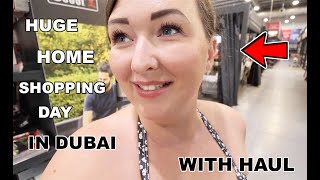 COME SHOPPING WITH US FOR OUR NEW HOME IN DUBAI PLUS HUGE HOMEWARE HAUL [upl. by Bodnar]