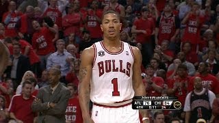 Derrick Rose Full Highlights 2011 ECSF G5 vs Hawks  33 Pts 10 Assists [upl. by Llednek]