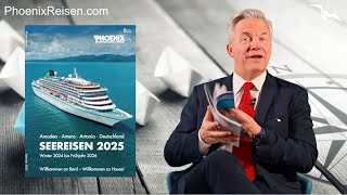 Katalogvorstellung Seereisen 2025 mit Direktor Schiffsreisen Michael Schulze [upl. by Eruza]