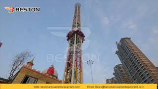 Drop Tower Rides  Extreme Thrill Rides from Beston Factory [upl. by Dalila]