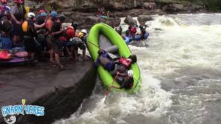 2018 GAULEY RIVER WHITEWATER RAFTING FLIPS amp CARNAGE [upl. by Gunzburg]