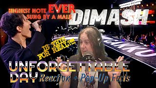 Ep 64 Dimash  Unforgettable Day The Gakku Concert  Reaction  PopUp Facts [upl. by Nitsed571]