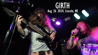 GIRTH at 1867 Aug 26 2024 Lincoln NE  FULL SET  RAW Underground LIVE [upl. by Siuol]