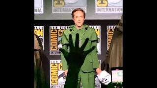 Robert Downey Jr As Dr Doom  robertdowneyjr drdoom avengersdoomsday marvel edit shorts SDCC [upl. by Nomaj]