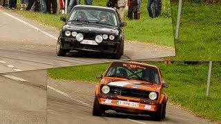 Rallye de la Semois 2017  Show with Olivier Querinjean amp Lionel Junius Onboard [upl. by Angil]