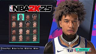 BEST NEW DRIPPY FACE CREATION TUTORIAL in NBA2K25 • BEST COMP STAGE FACE CREATION FOR 2K25 [upl. by Gran]