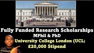 £20000 Stipend with Application Fee Waivers Fully Funded UK Graduate Scholarship amp IELTS Waiver [upl. by Bethena]