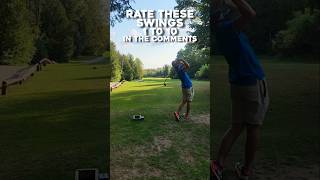 RATE THESE SWINGS 🥵 golf shorts golfshorts lefties golfswing 1to10 golfers good swing [upl. by Perron]