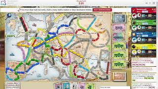 Ticket To Ride Europe Lots Of Tickets For Everyone [upl. by Alial398]