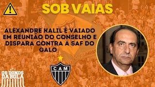 ALEXANDRE KALIL DISPARA CONTRA POSSÍVEL SAF NO GALO [upl. by Atsocal37]