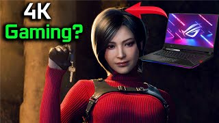 4K Gaming on RTX 3070 Ti Laptop [upl. by Galer]