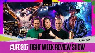 Adesanya gets his revenge on Pereira 🏆 UFC287 Fight Week Review Show W Bisping  UFC on BT Sport [upl. by Felicia]