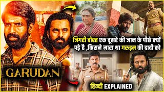 Garudan 2024 Movie Explained In Hindi  Unraveling the Mystery in Hindi [upl. by Fenton410]