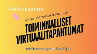 Toiminnalliset virtuaalitapahtumat  Metropolia Minno 2024 [upl. by Clements56]