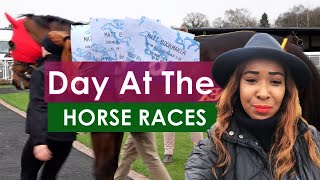 Day At The Horse Races Vlog [upl. by Campbell]