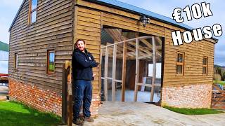 DIY Tiny House Build Transforming a Wood Shed into a Cozy Home [upl. by Yeliab68]