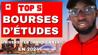 Les meilleures Bourses détudes des universités canadiennes en 2024 [upl. by Bel171]