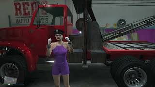 GTA V Salvage Yard Tow Truck Services Maibatsu Penumbra [upl. by Yralih]