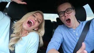 Carpool Karaoke  Vlogmas Day 22 [upl. by Nairadas]