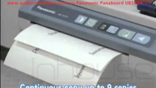 Panasonic UB5315 Panaboard  Electronic Whiteboardmp4 [upl. by Anaidirib]