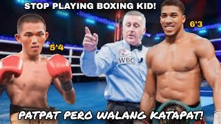 PAHIYA ANG AMERIKANONG UNDEFEATED SA PATPATING PINOY GRABE HALIMAW SA LOOB NG RING [upl. by Wilmette]