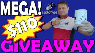 MEGA 110 Longevity Collagen Peptides Giveaway by DoNotAge [upl. by Hairem]