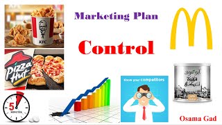 Marketing21 Marketing Plan Control كورس التسويقحلقة 21 التحكم المراقبة و تعديل الخطة التسويقية [upl. by Dempsey]