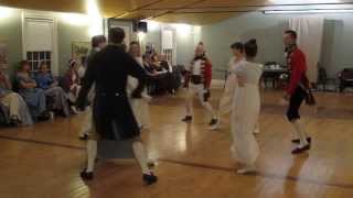 York Regency Dancers  Paines Quadrille La Finale [upl. by Sokul421]