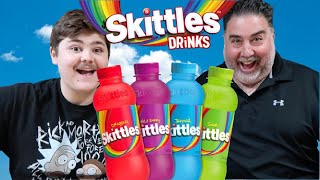 The NEW Viral Skittles Drinks Review [upl. by Schonfield270]