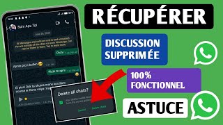 Comment restaurer les discussions sans supprimer la sauvegarde WhatsApp 2024 [upl. by Nyre]