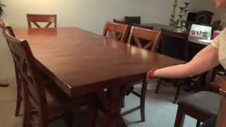 Ashley Furniture Waurika Dining Table Set D644 Review [upl. by Rivi]