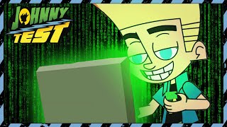 Hacker Johnny 😎  Johnny Test Compilation [upl. by Arrekahs798]