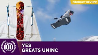 YES Greats UnInc 2023 Snowboard Review [upl. by Kubetz]