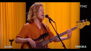 Parcels  Tieduprightnow Live on French TV  June 6th 2018 [upl. by Annehs]