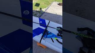 Starboard Paddle Board set up for Spearfishing [upl. by Atlanta39]