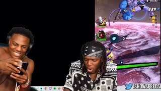 Speed amp KSI 1v1 In Dragon Ball Legends [upl. by Schroth]