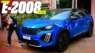 Novo Peugeot e2008 2025  O TURBO VAI SER ASSIM A AUTONOMIA MELHOROU MELHOR QUE OUTROS ELÉTRICOS [upl. by Leizahaj]