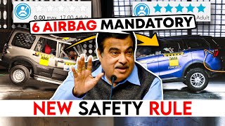 अबसे हर गाड़ी में 6 Airbag मिलेंगे  How Indian Government is Forcing Car Makers to Give 6 Airbags [upl. by Hamilton]