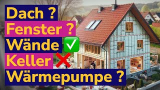 Dämmung oder Wärmepumpe Welche Sanierungsmaßnahmen lohnen sich wirklich [upl. by Bore]