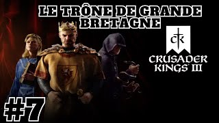 CRUSADER KINGS 3 FR 7 LE ROI WALTHEOF ISSACSON DANGLETERRE LA GUERRE FRATRICIDE [upl. by Bascomb]