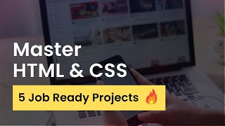 One Page Full Website Project For Practice  HTML amp CSS Responsive Website [upl. by Werner911]