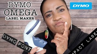 DYMO OMEGA UNBOXING [upl. by Atikahs447]