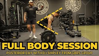 FULL BODY Training Session with DJ Shipley from GBRS Group [upl. by Artema]