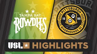 9142024  Tampa Bay Rowdies vs Pittsburgh Riverhounds SC  Game Highlights [upl. by Fania]