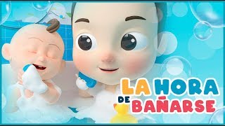 La Hora de bañarse  La canción del baño  Canciones Infantiles de Cartoon Studio [upl. by Maroj470]