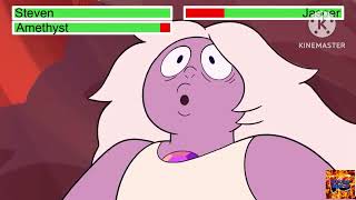 Smokey Quartz vs Jasper with Healthbars 12 [upl. by Gardas]