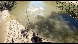 Barramundi fishing land based Darwin Northern Territory Pt3 [upl. by Seda670]